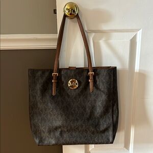 Michael Kors Brown Tote Bag